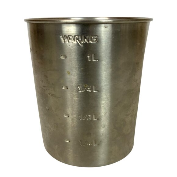 Waring Pro JEX328 Health Juice Extractor 32 oz Metal Container Cup - Picture 3 of 6